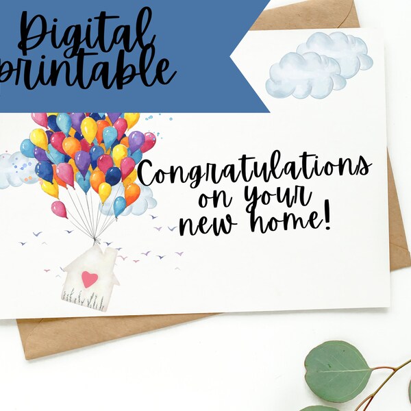 New Home Cards - Etsy