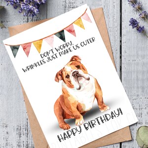 Printable Dog Birthday Card, Printable Birthday Card Funny, Last Minute ...