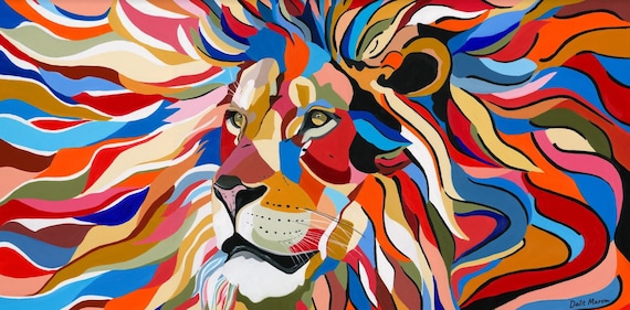 カラフルな動物アート作品 seiryu-shoten_you-op07032-284412