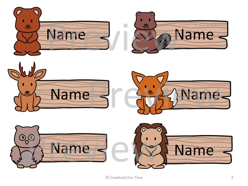 Animal name tags Clearance