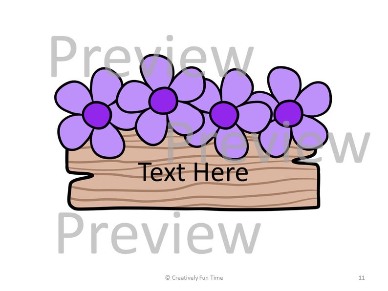 Editable Flower Name Tags: Classroom Labels (digital Product) - Etsy
