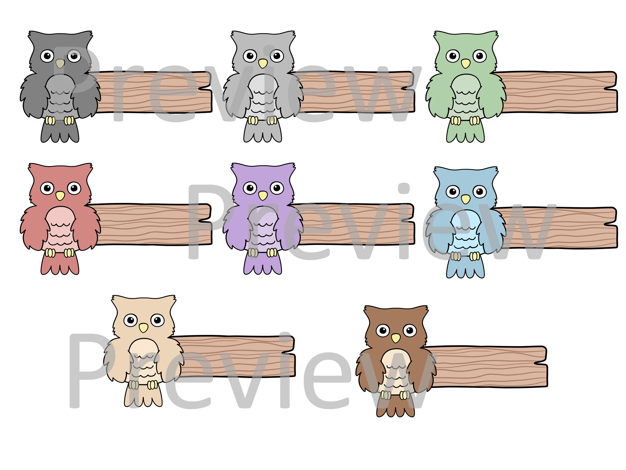 Editable Owl Name Tags: Printable Classroom Decor (digital Download ...