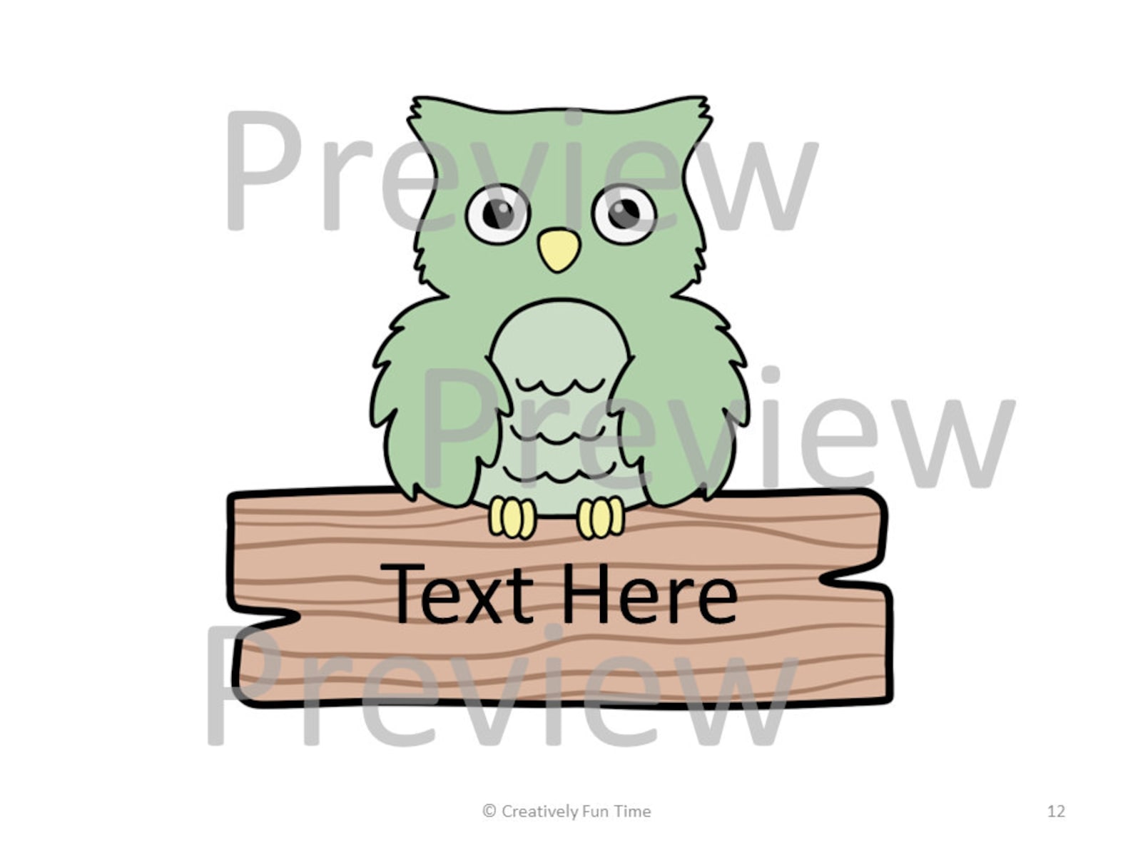 Editable Owl Name Tags: Printable Classroom Decor (digital Download ...