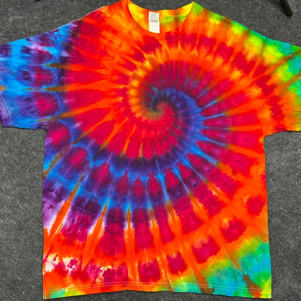 Spiral Hippie Tie Dye Dress