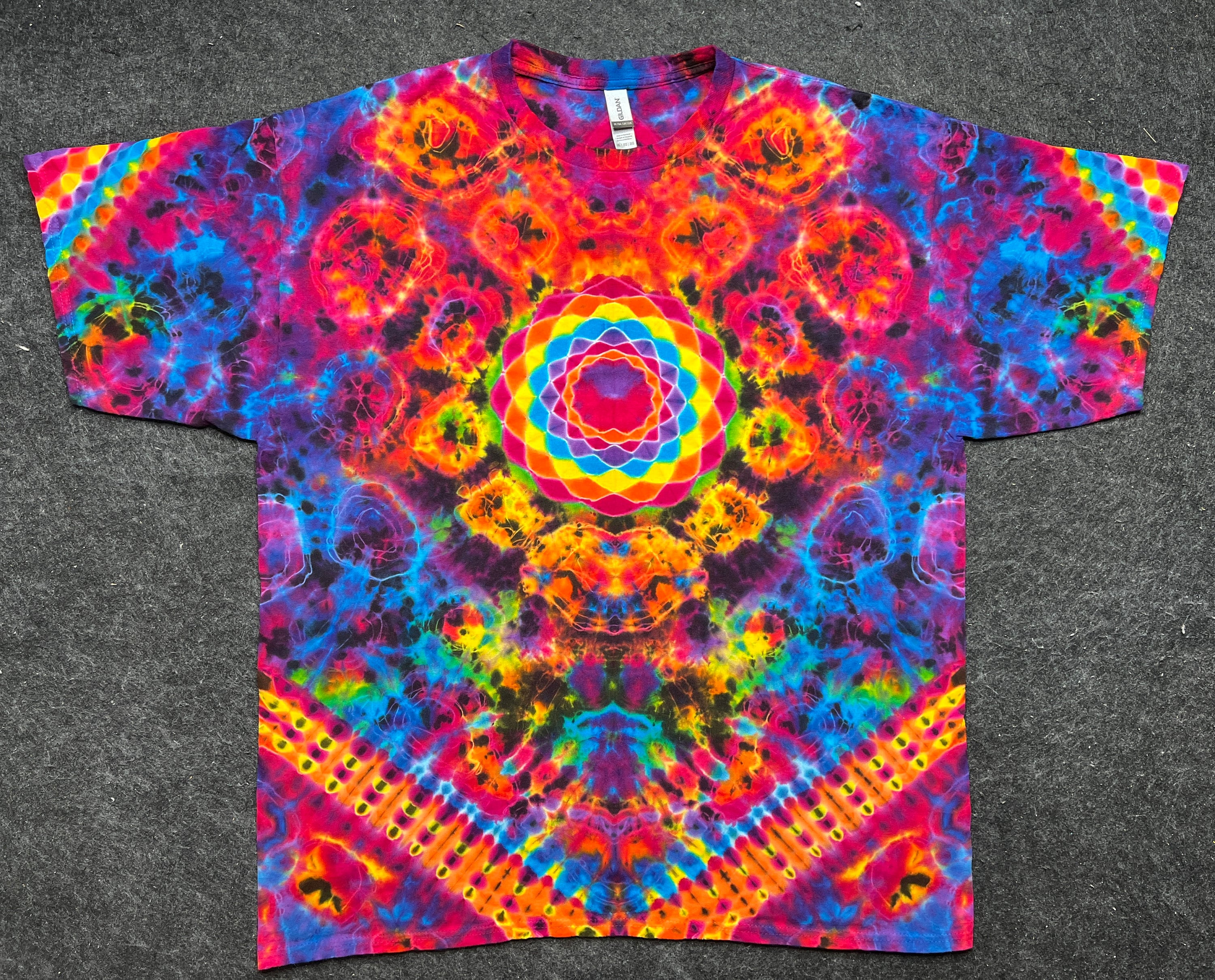  Hisayhe Trippy T-Shirt 3D Printed Psychedelic Tie Dye