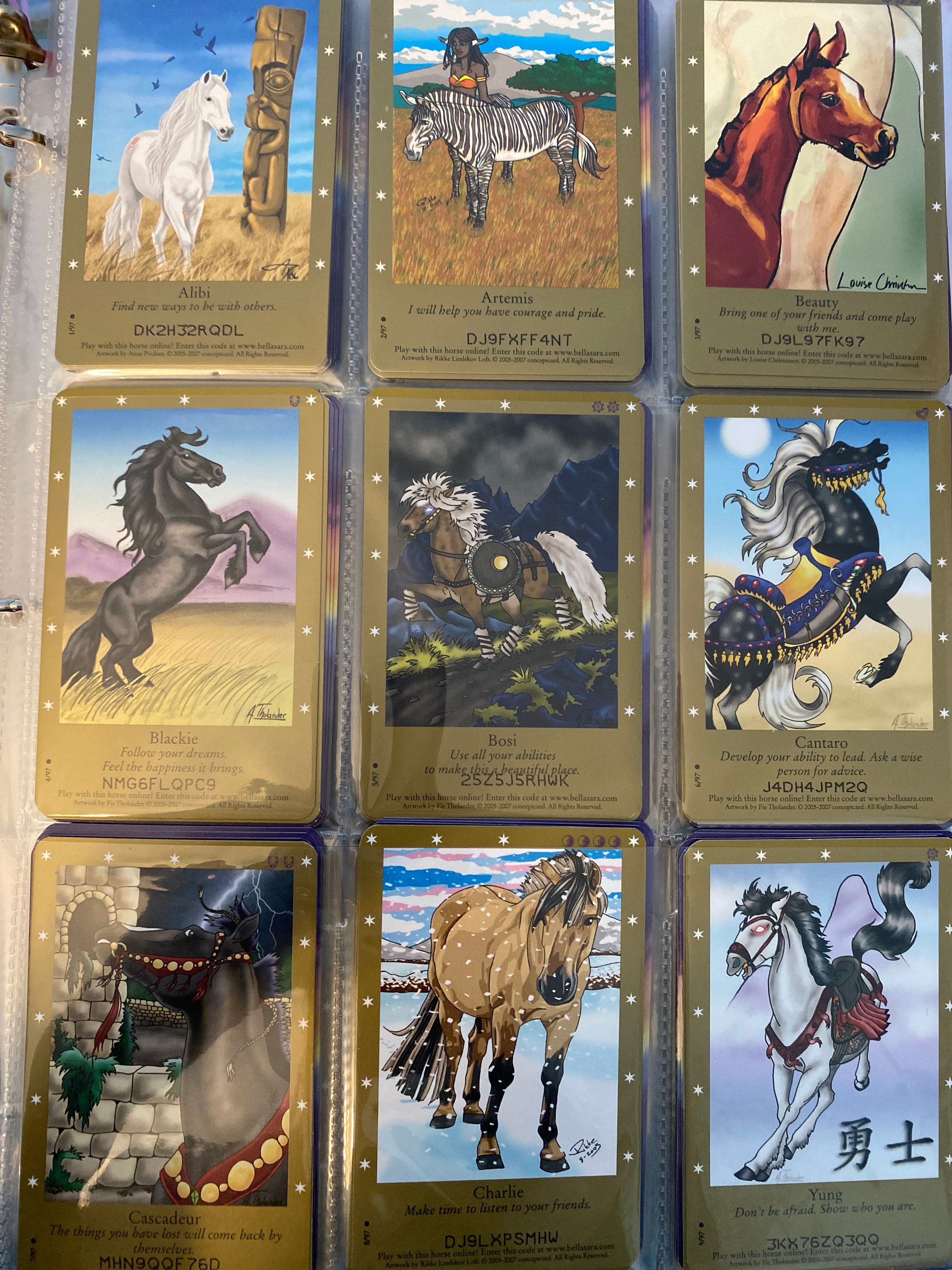 NEW Bella Sara Second Series Trading Cards listing 2 of 2 Etsy