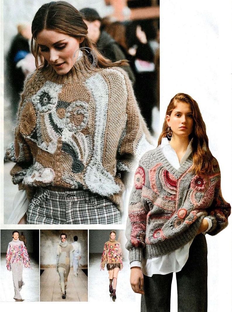 Russian crochet pattern EBook charts and schemes crochet Etsy