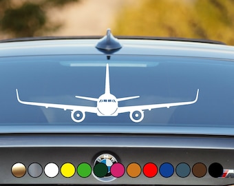 Airbus A320 Airplane Plane High Quality Logo- Perfect Cut Color Decal Vinyl Sticker Multiple sizes and colors available!