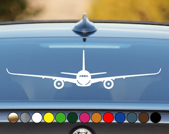 Airbus A350 Airplane Plane High Quality Logo- Perfect Cut Color Decal Vinyl Sticker Multiple sizes and colors available!