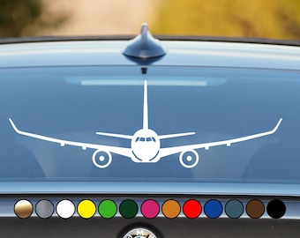 Airbus A220 Airplane Plane High Quality Logo- Perfect Cut Color Decal Vinyl Sticker Multiple sizes and colors available!