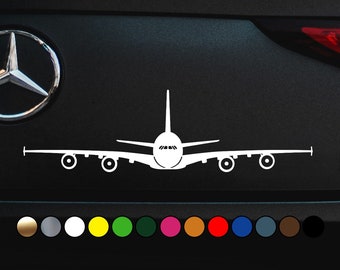 Airbus A380 Airplane Plane High Quality Logo- Perfect Cut Color Decal Vinyl Sticker Multiple sizes and colors available!