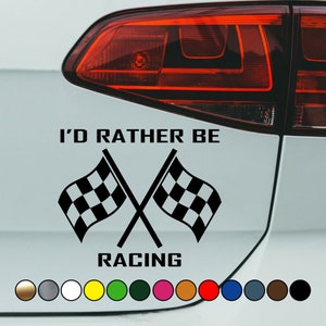 Reflektierende Aufkleber I Racing-Design I Viele Farben