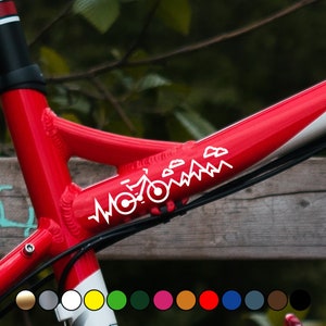 Bike light sticker store