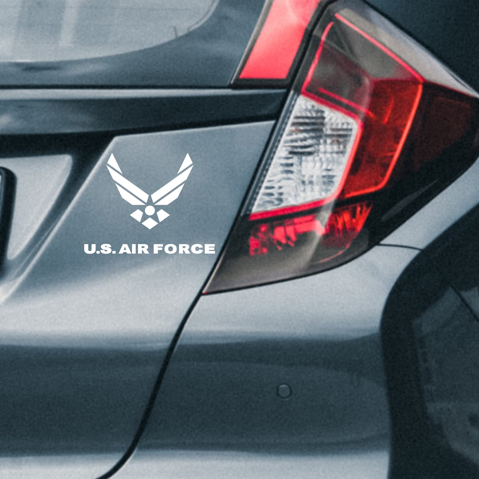 Military US AIR FORCE Usaf Logo Sticker - Perfect Cut Color Decal Vinyl ...