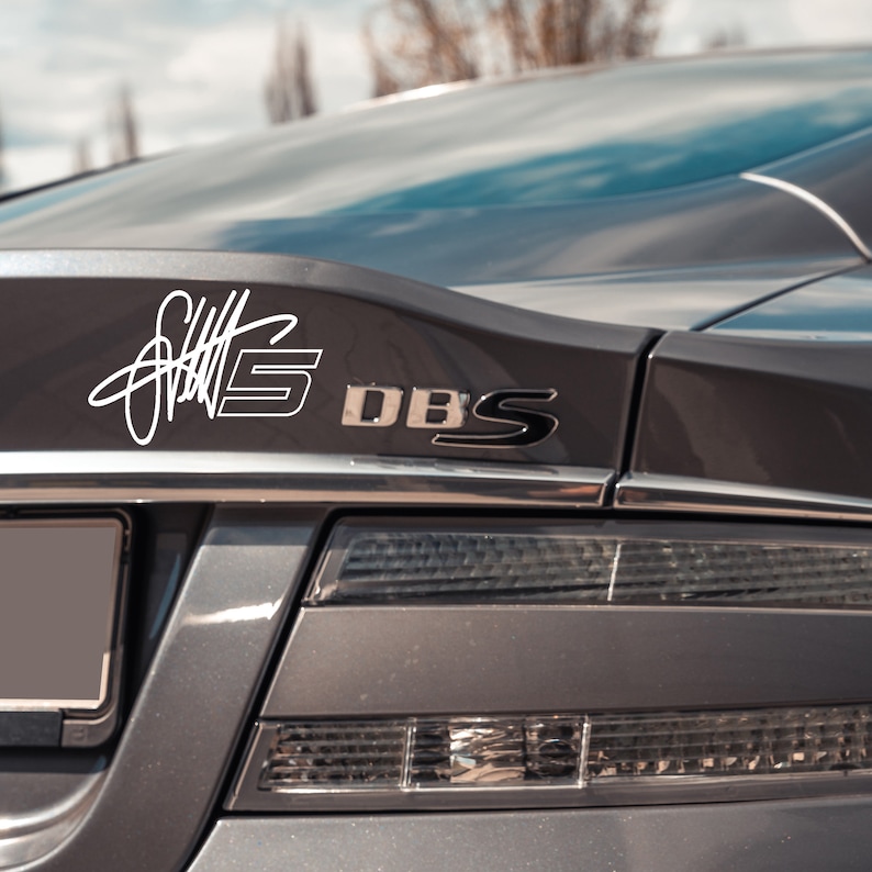 Signature Racing Sticker Racing Driver Sebastian 5 Signature - Vinyl Decal Sticker - Multiple ...