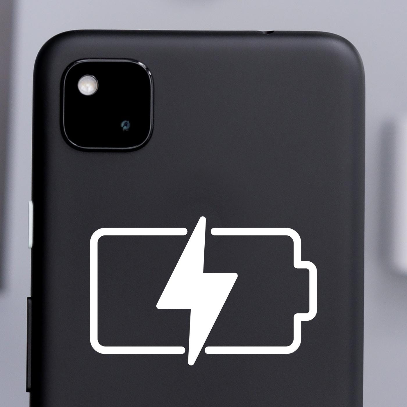 Battery Charging Symbol Sticker - Charger - Energy - Perfect Cut Color ...