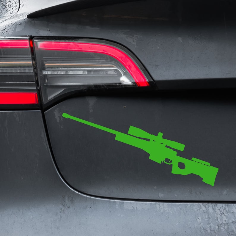 Military Arctic Warfare Magnum AWM Sniper Rifle - Firearms - Perfect ...
