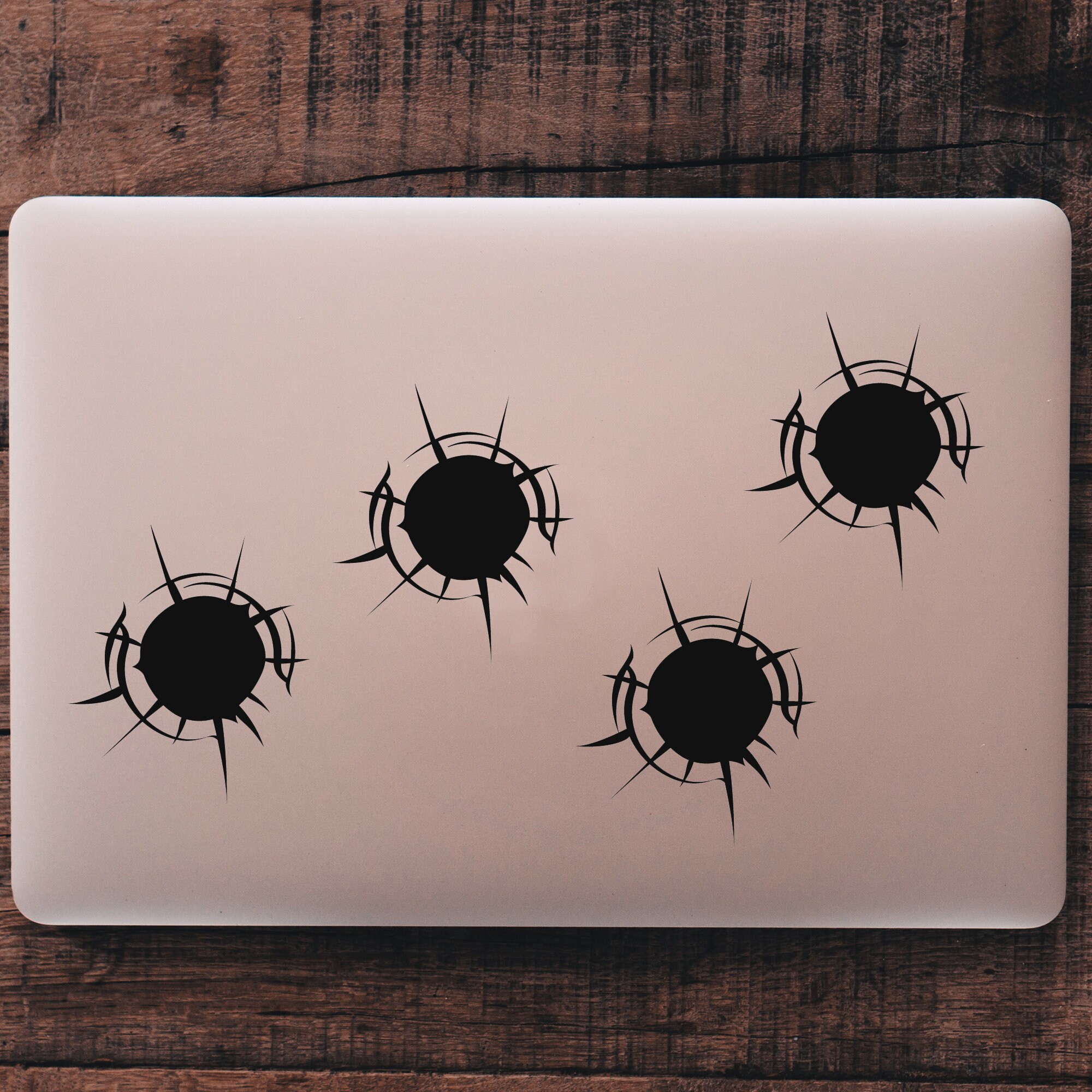Military Bullet Hole Sticker for a Gritty Aesthetic - Perfect Cut Color ...