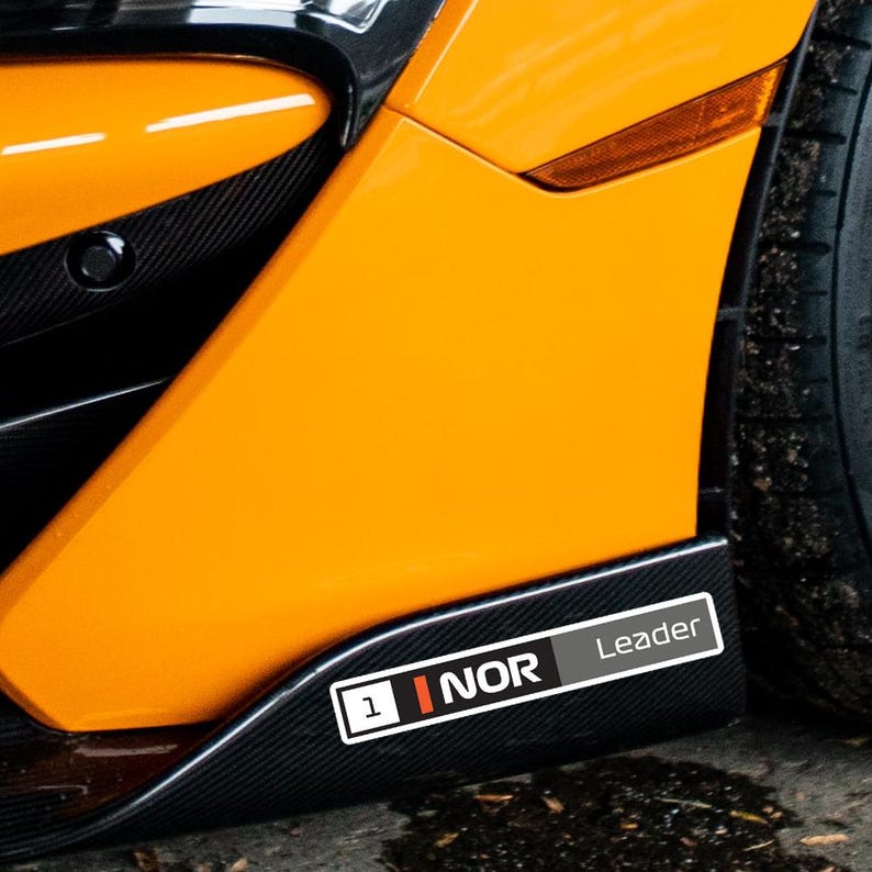 Lando Racing Driver Sign Racing Driver Lando - Vinyl Decal Sticker - Multiple Sizes and Colors ...