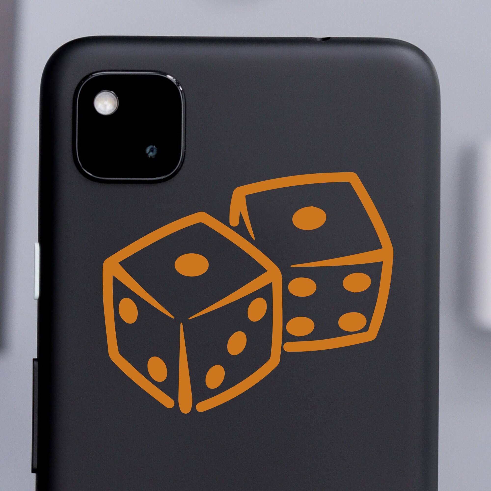 Funny Dices Sticker - Snake Eyes - Casino - Gamble - Vinyl Decal ...