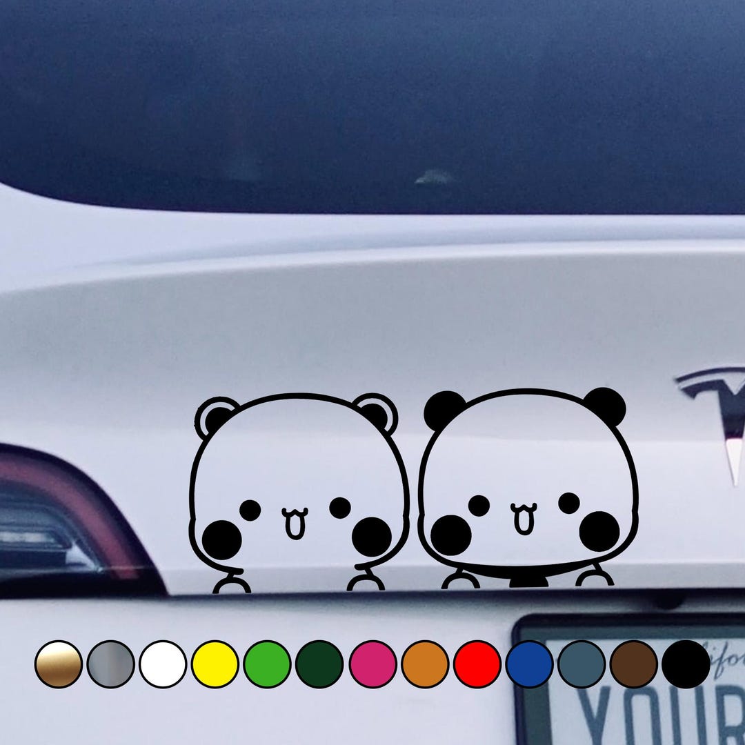 Dudule Sticker Bubu Dudu Watching and Smiling Sticker - Cute & Adorable - Love ...