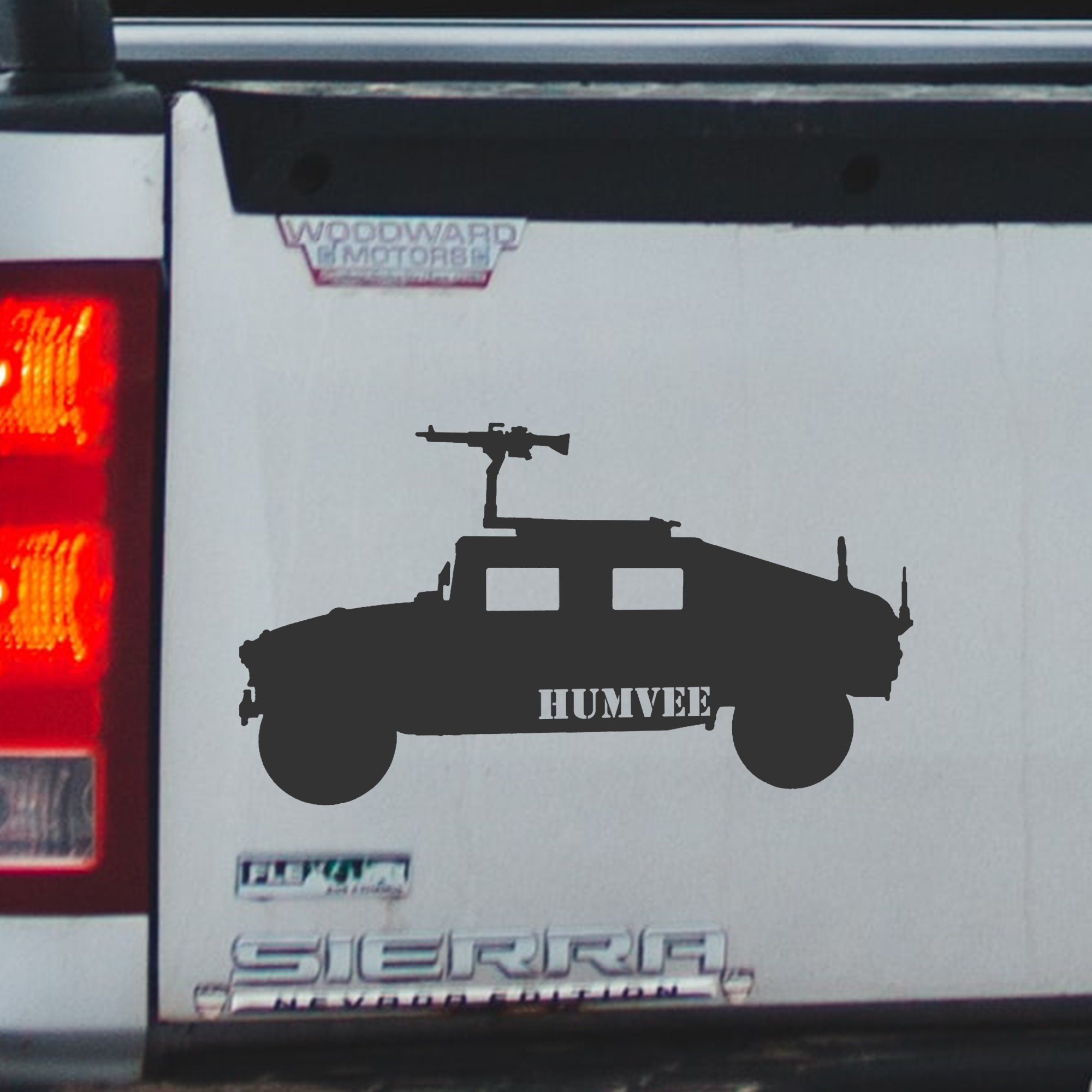 Humv Sticker Watermark Humvee Vehicle Decal - Military Text Logo, Car/laptop Sticker - Etsy