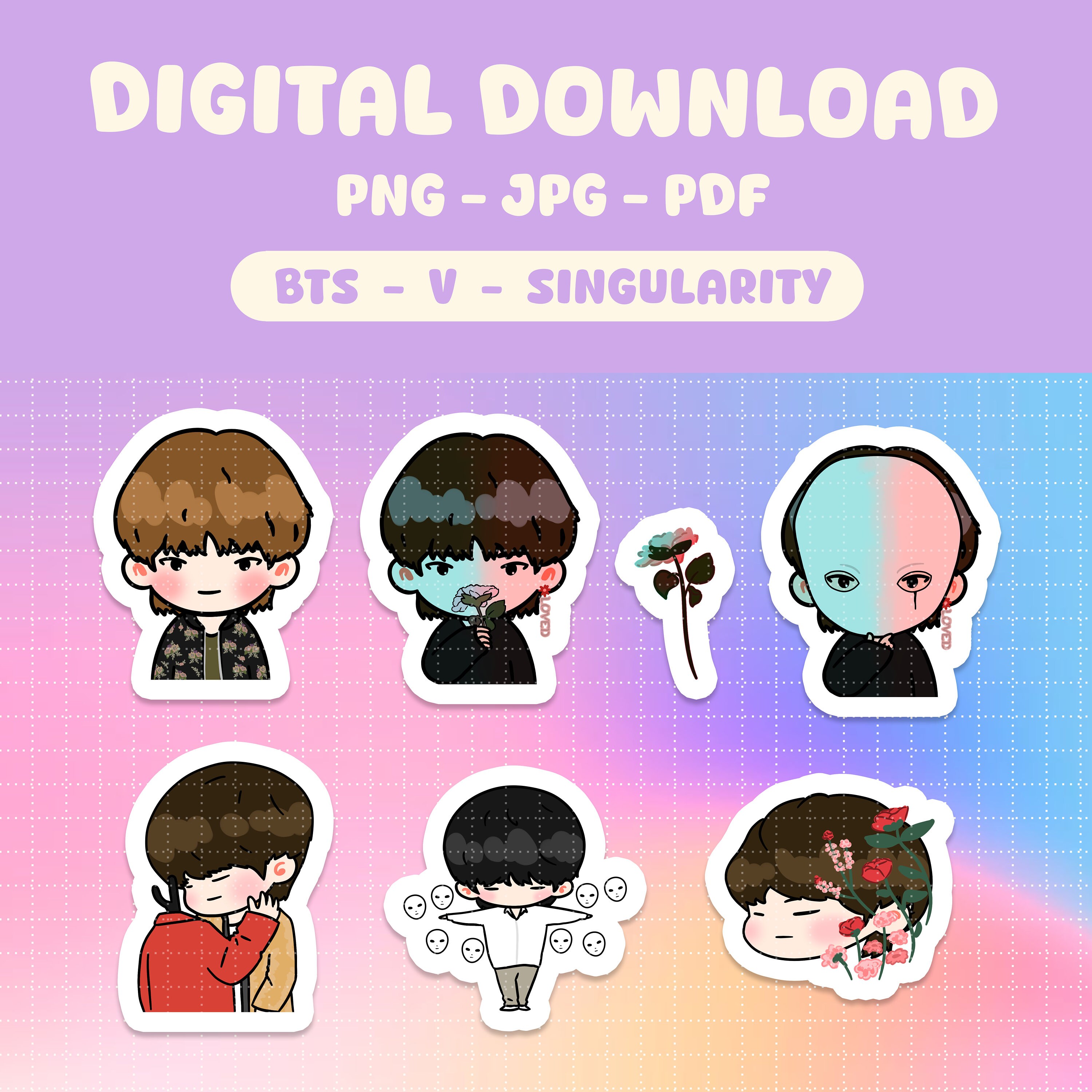 Bts V Singularity - Etsy