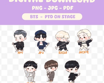 BTS PTD on STAGE Ver 2 Digital Sticker | Downloadable