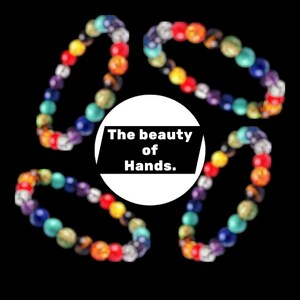 Handmade 8MM Gemstone Beaded Bracelet: Stretchy Crystal Jewelry