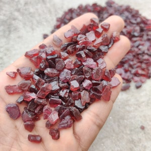 Wholesale Lot Red Garnet Rough, Natural Raw Garnet, Red Garnet Rough Stone, Garnet Rough, Untreated Red Garnet Rough For Jewelry.