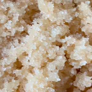 Rox Face and Body Polish. Pink Himalayan, Epsom Salt and Olive Oil. All over body scrub
