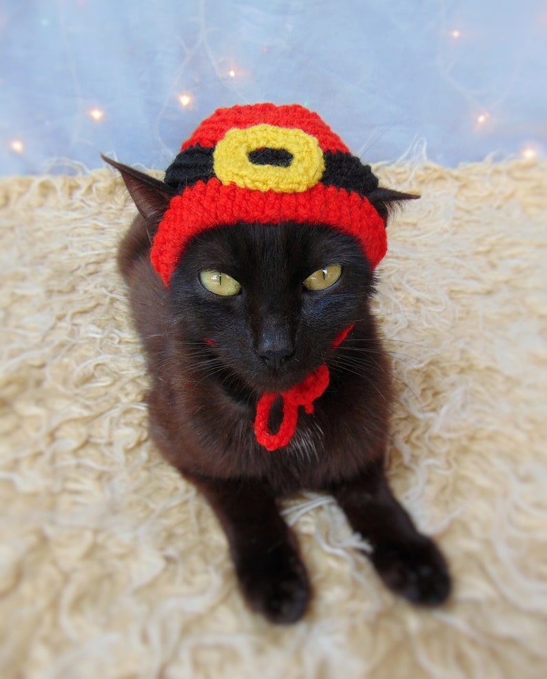 Chapeau de Noël pour chat chapeau de chat de Santa costume - Etsy France