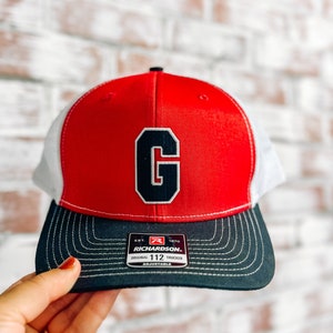 Old School Georgia Hut - Hochwertiger Patch Custom Georgia Bulldogs Hut