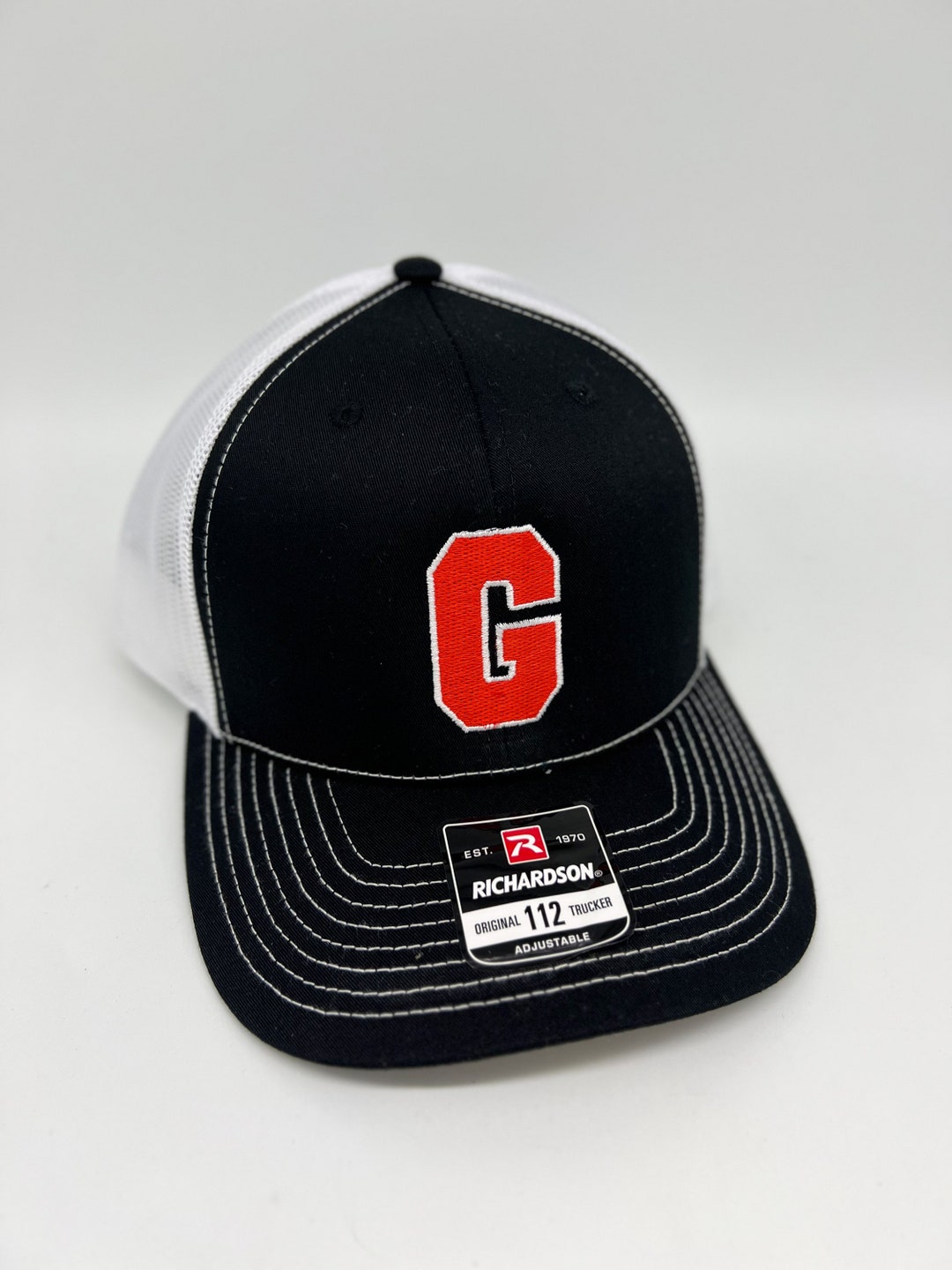 OLD School g Red Classic Emblem Hat Etsy
