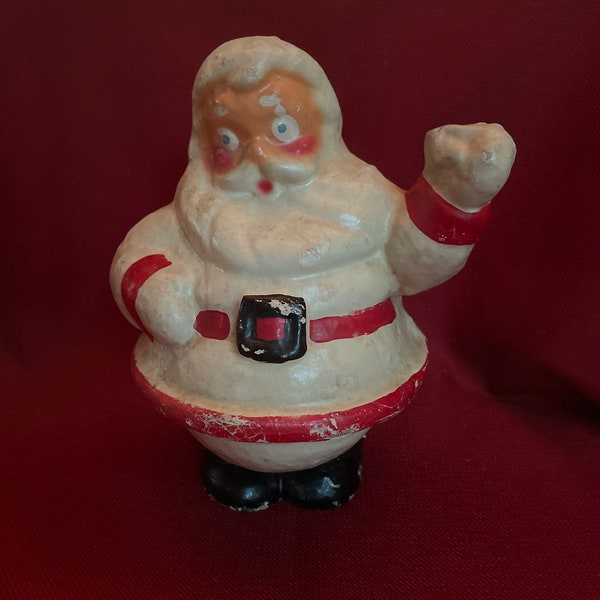 Vintage Paper Mache Santa