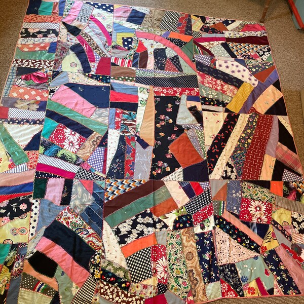 Crazy Quilt - Etsy