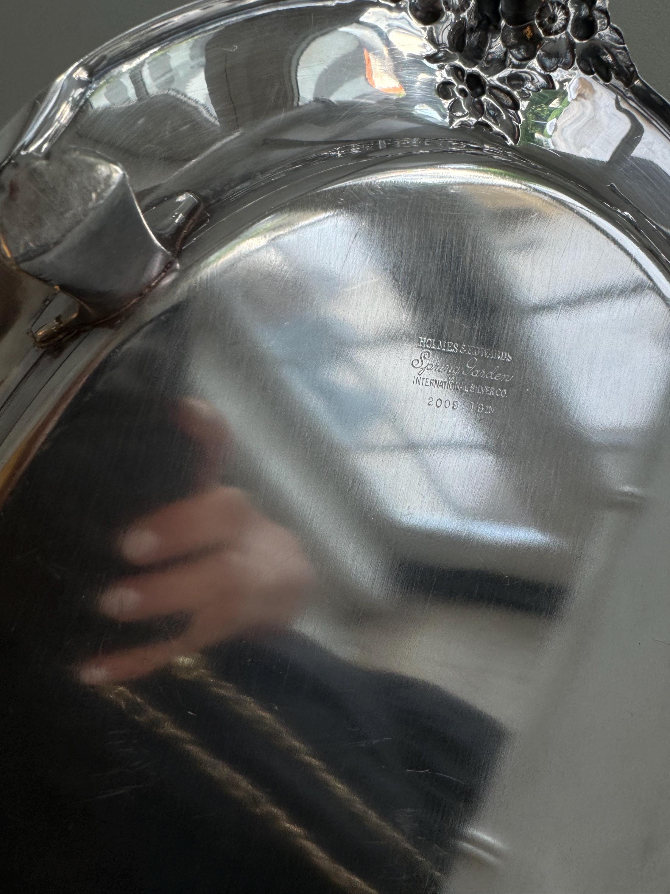 Holmes & Edwards “spring Garden” Silver Plate Tea Service - Etsy