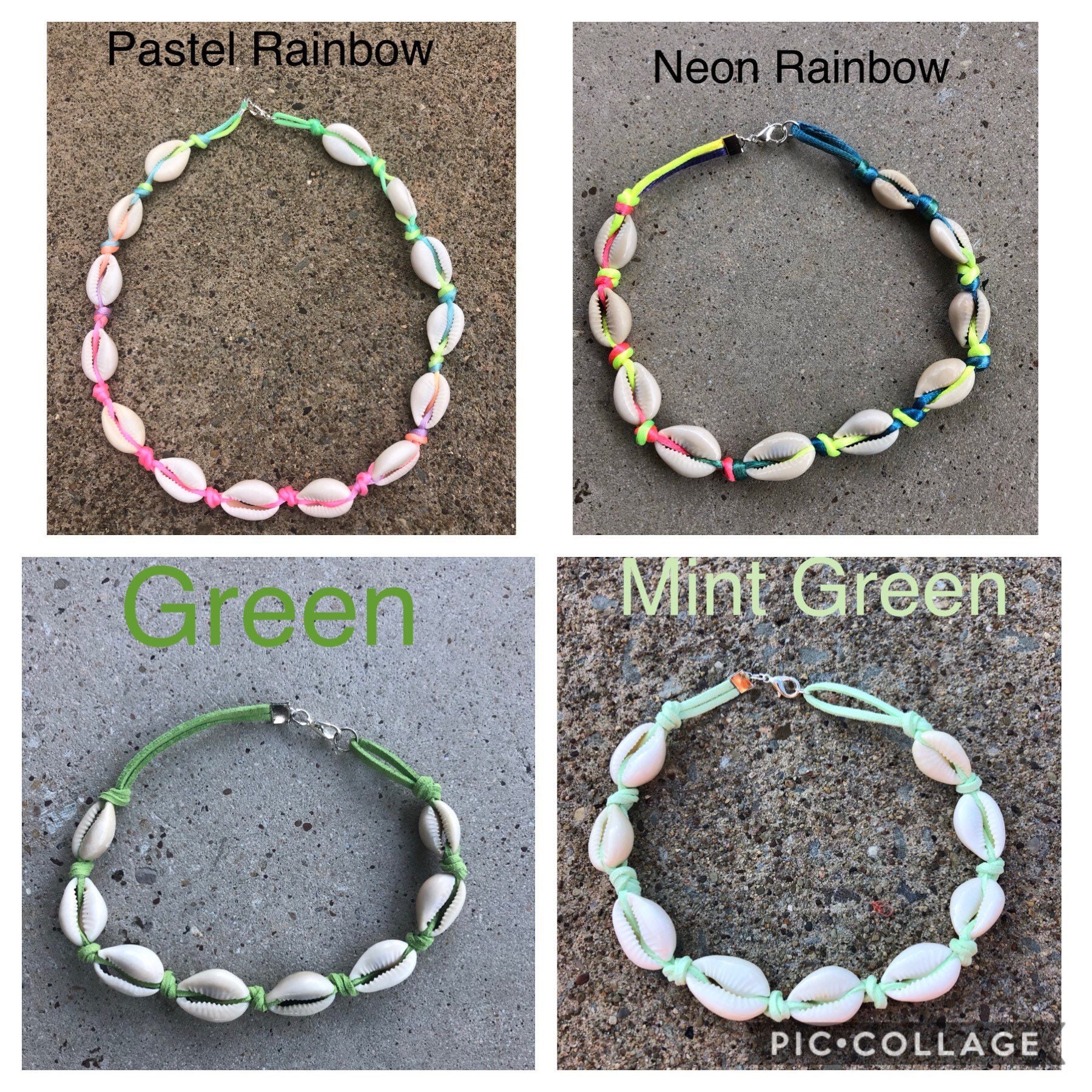 Vsco cowrie shell necklace vsco girl vsco jewelry vsco Etsy