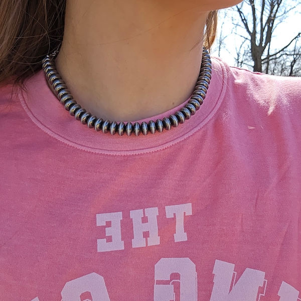 Faux Navajo Pearl Choker Necklace, Western Boutique, Western Pearl Necklace, Navajo Choker, Western Necklace Western Choker, Western Boho