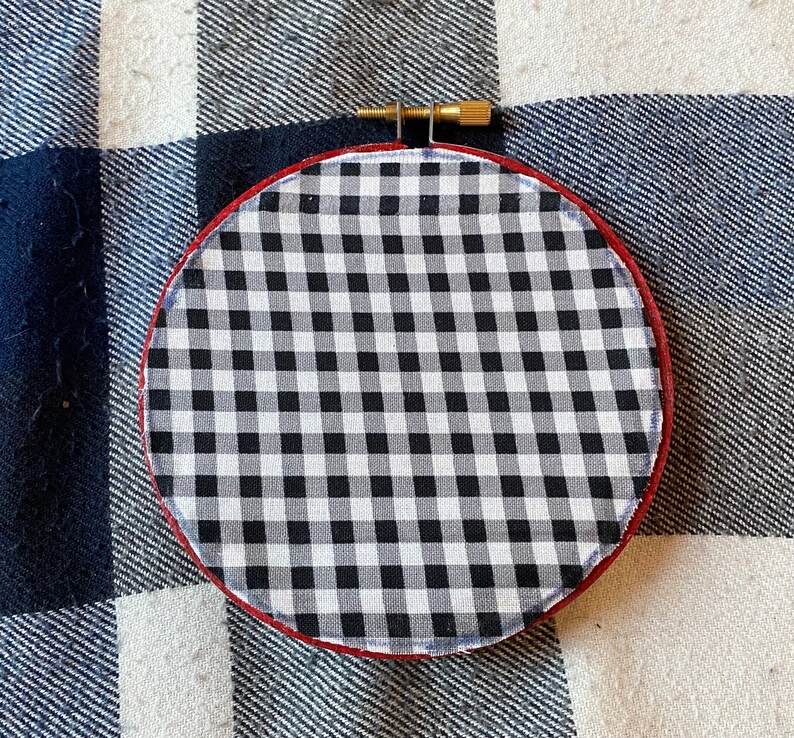 Hoop Cross Stitch Surprised Pikachu FINISHED 4\u201d Hoop