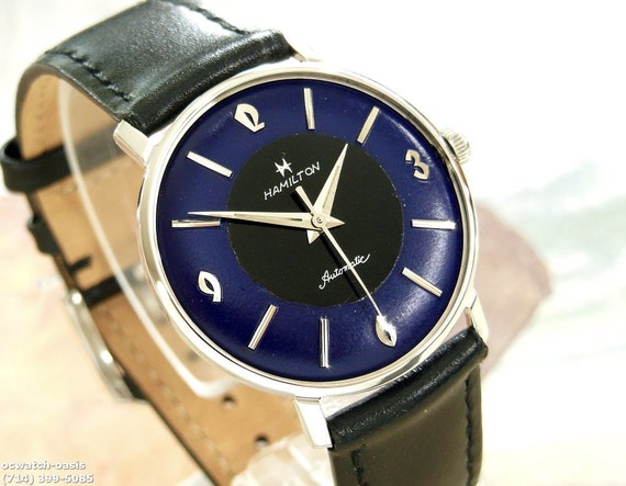 1960's Vintage HAMILTON Automatic, Stunning Black… - image 6