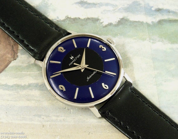 1960's Vintage HAMILTON Automatic, Stunning Black… - image 3