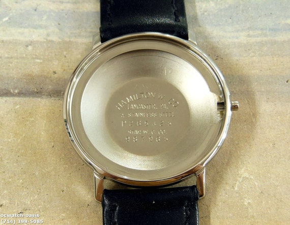 1960's Vintage HAMILTON Automatic, Stunning Black… - image 8