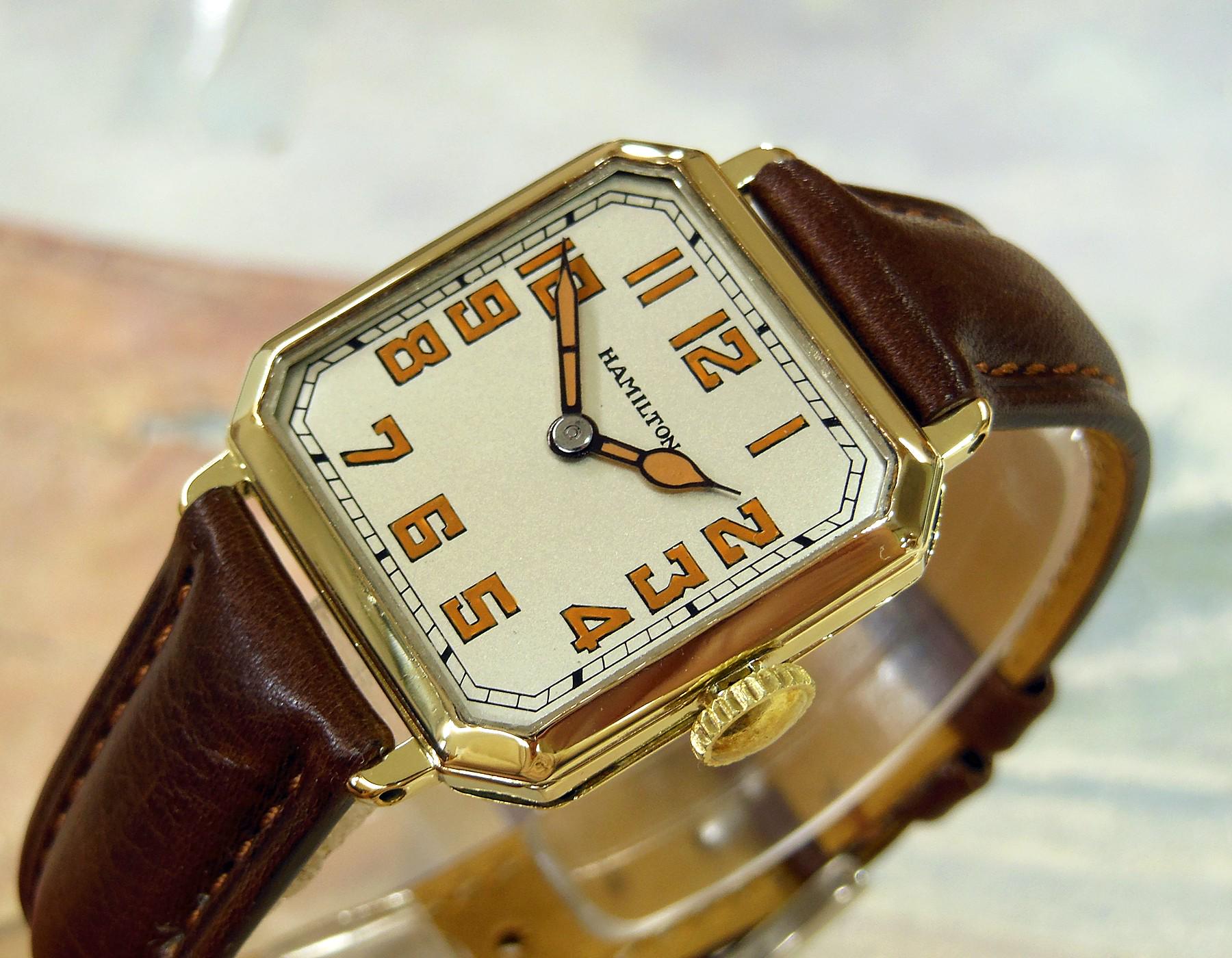 Square Hamilton Watch - Etsy