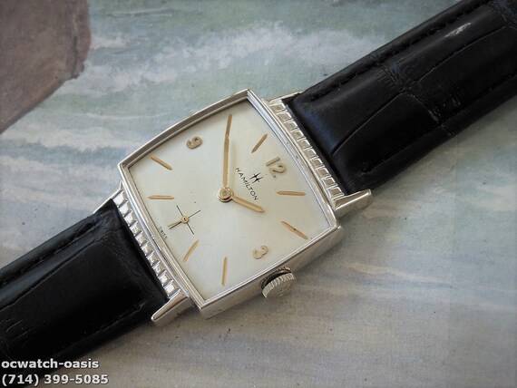 Montre Hamilton GARY ART DÉCO Rare - Pièce Vintage En état De Marche Parfait