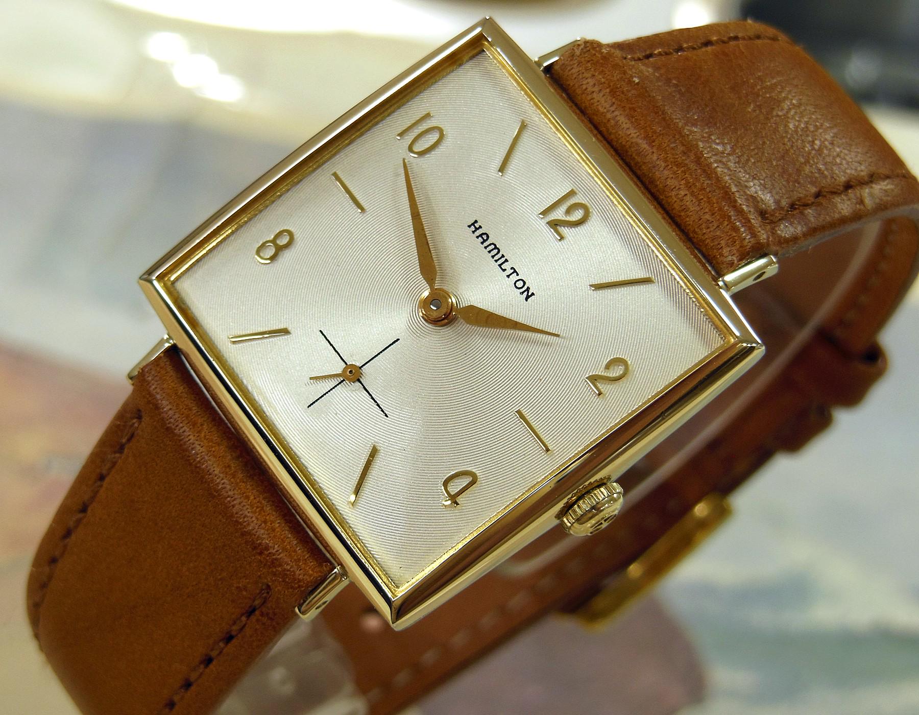 Hamilton Square Watch - Etsy