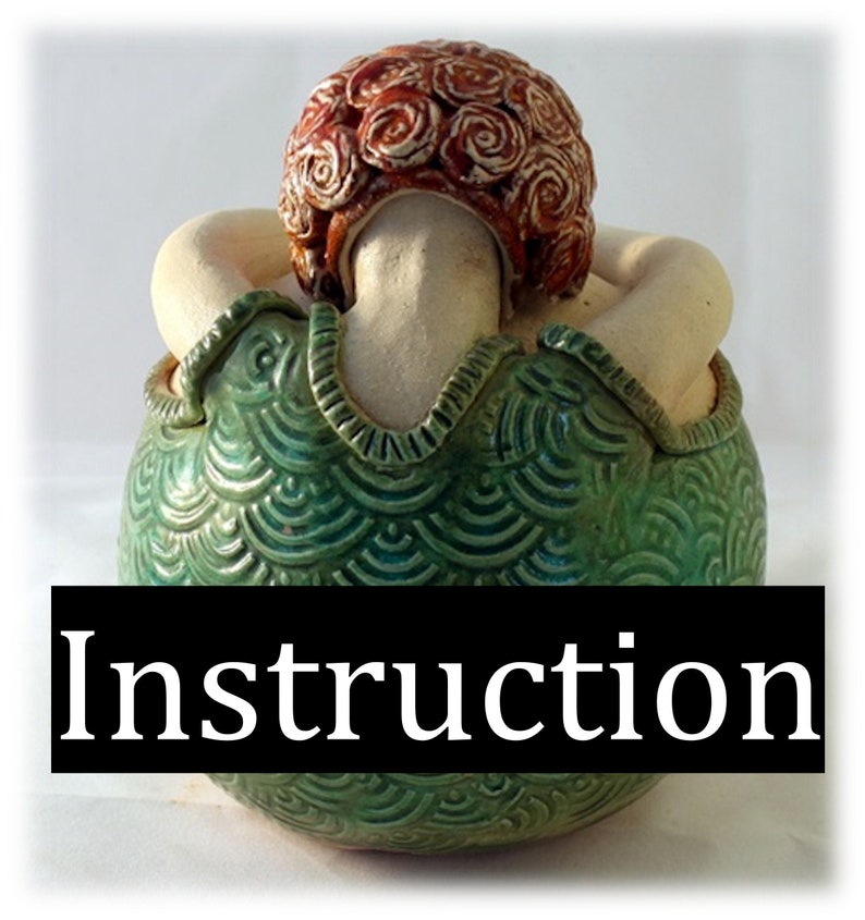 Instructions for a ceramic bathing beauty (English Deutsch) Instructions for a ceramic bathing beauty (English Deutsch)