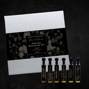 SET DESCUBRIMIENTO DE MUESTRAS / Perfumería Botánica Arina Franzén