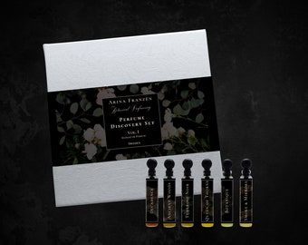 SET DESCUBRIMIENTO DE MUESTRAS / Perfumería Botánica Arina Franzén