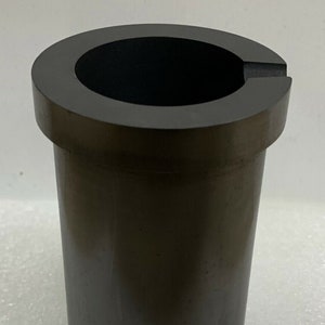 HIGH GRADE GRAPHITE Crucible For Melting Gold Silver 2kg Capacity